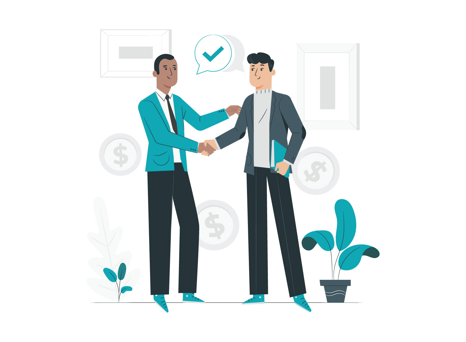 Order Process Illustration