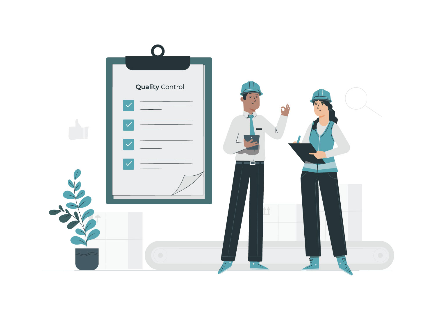Order Process Illustration