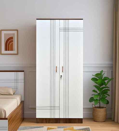 Wardrobe with 2 drawer storage